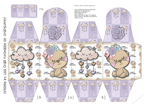 Spring Bear box 2 - CUP1102965_1548 | Craftsuprint