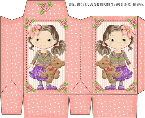 Valentine Girl Pinch Bag 3 - CUP844045_1548 | Craftsuprint