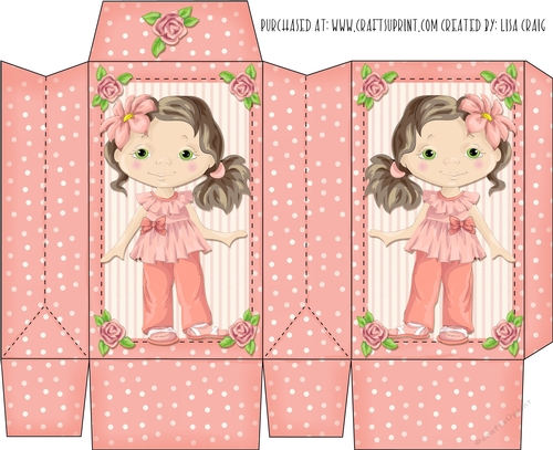Valentine Girl Pinch Bag 4 - CUP844046_1548 | Craftsuprint