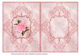 Pink Rose Card Front - CUP677717_643 | Craftsuprint