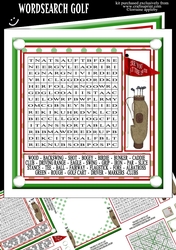 WORDSEARCH GOLF - Photo by Katie Silver