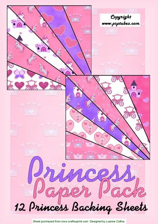 Princess Backing Paper Princess Paper Pack - CUP123030_361 | Craftsuprint