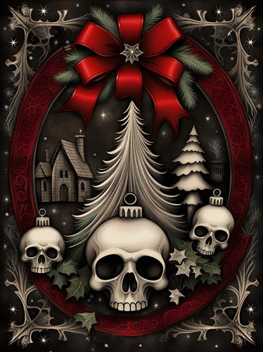 Gothic Christmas A4 - CUP1259740_93774 | Craftsuprint