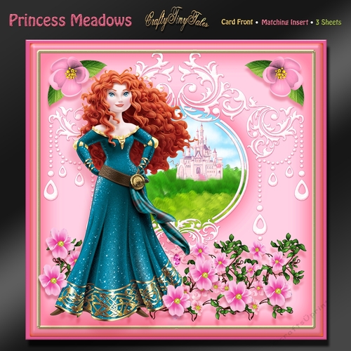 Princess Meadows Card Front Mini Kit8 CUP878866_1784 Craftsuprint