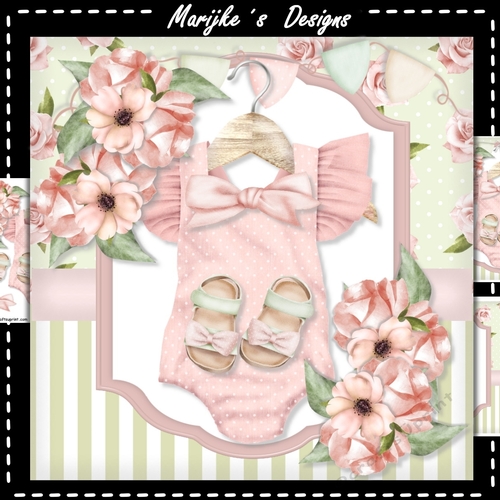 Cute New Baby Girl Mini Kit CUP1088873_936 Craftsuprint