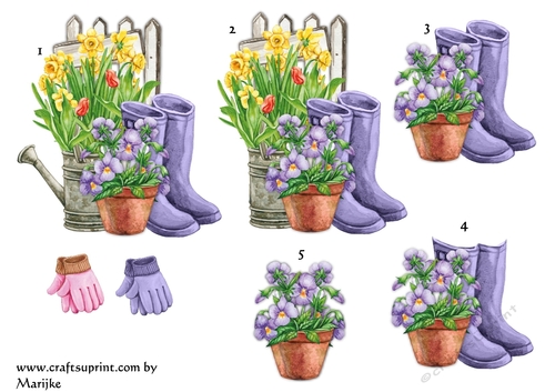 Step By Step Spring Garden 2 Cup1188552 936 Craftsuprint