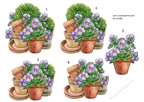 Step By Step Spring Garden 3 Cup1188553 936 Craftsuprint