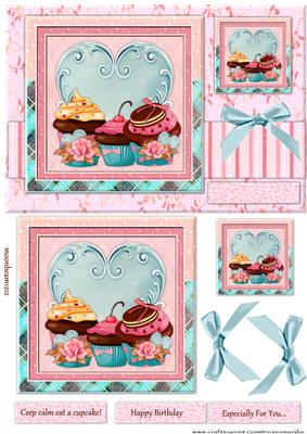 Cupcakes Quick Card - CUP600521_936 | Craftsuprint