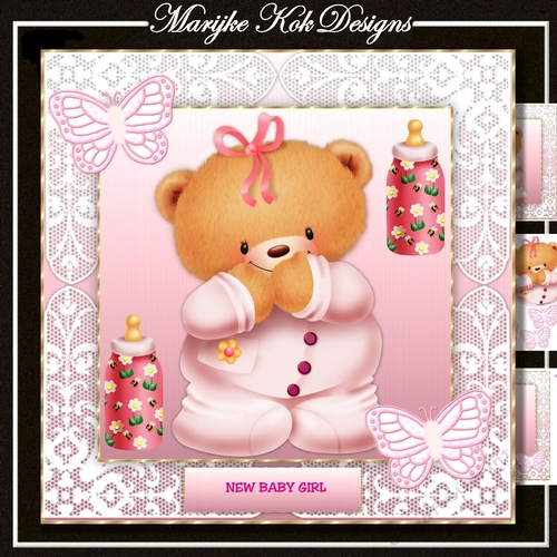 New Baby GIRL Mini Kit CUP958470_936 Craftsuprint