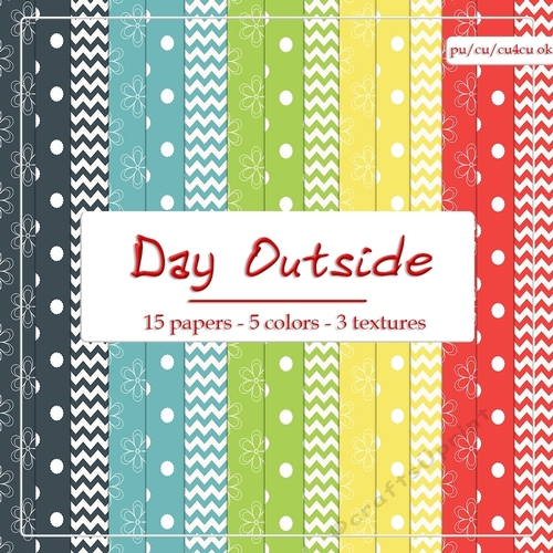 Day Outside Digital Pattern Paper Backgrounds - CUP735305_70864 ...
