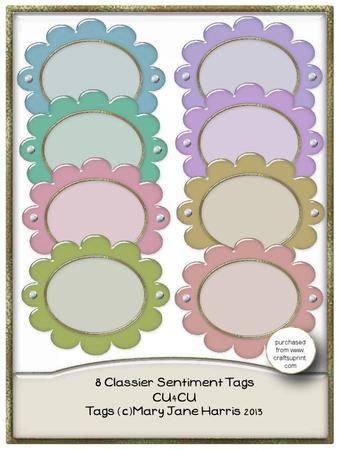 8 Classier Sentiment Tags - Cu4cu - CUP399770_99 | Craftsuprint