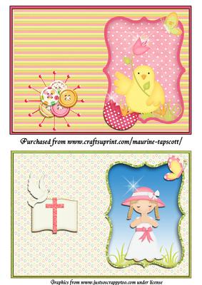 Easter Notelets 2 - CUP403300_958 | Craftsuprint