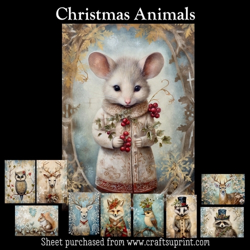 Christmas Animals Kit CUP1268099_376 Craftsuprint