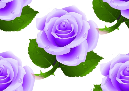 Pretty purple rose backing paper (large) - CUP1054345_415 | Craftsuprint