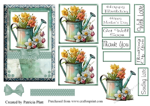 4x6 Spring Printables