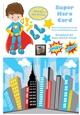 Super Hero Card Kit Five - CUP917297_294 | Craftsuprint