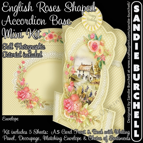 English Roses Shaped Accordion Base Mini Kit CUP1018557_425
