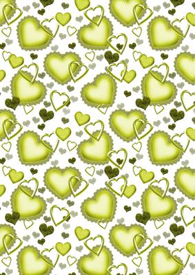 Yellow Hearts Backing Paper - CUP285031_719 | Craftsuprint