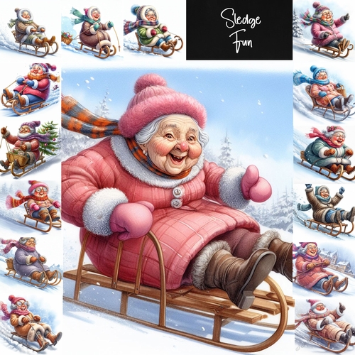 Sledge Fun - CUP1262376_77133 | Craftsuprint