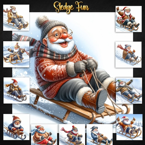 Sledge Fun - CUP1262573_77133 | Craftsuprint