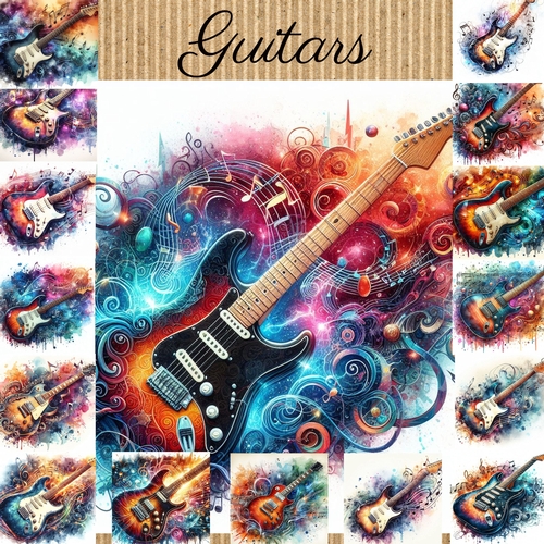 Guitars - CUP1268714_77133 | Craftsuprint