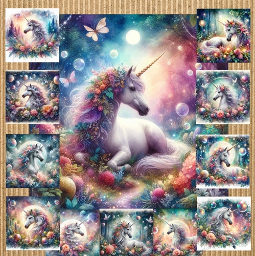 Fantasy Forest Unicorns 1 - CUP1284332_77133 | Craftsuprint