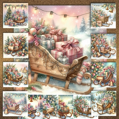 Gift Sledge - CUP1338666_77133 | Craftsuprint