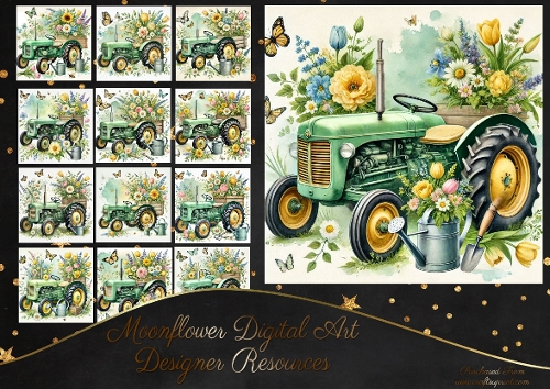 Spring Tractor - CUP1356938_77133 | Craftsuprint