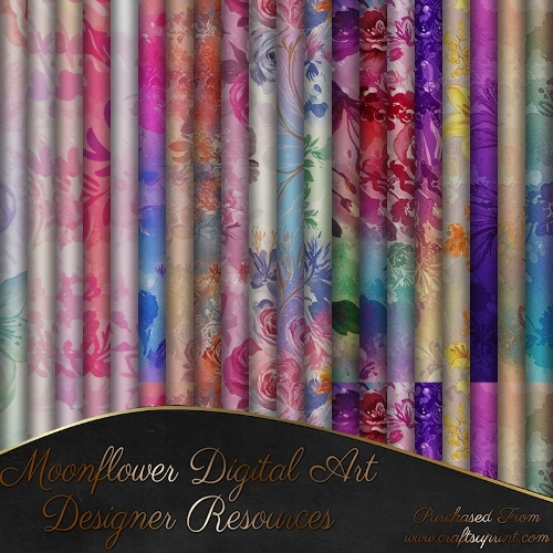 Pretty Floral Background Kit - CUP1382466_77133 | Craftsuprint