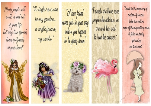 Friendship Bookmarks - CUP970240_77133 | Craftsuprint