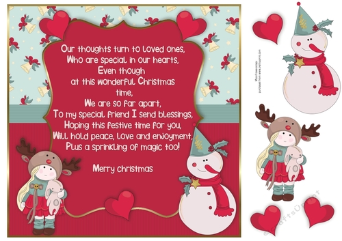 Christmas Friend - CUP999700_77133 | Craftsuprint