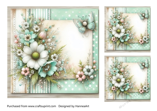 Floral topper - CUP1297507_73451 | Craftsuprint