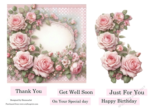 Floral topper - CUP1306687_73451 | Craftsuprint