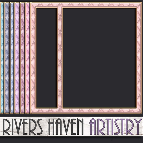 Beautiful Pastel Series frames 12 CUP1001233_2357 Craftsuprint