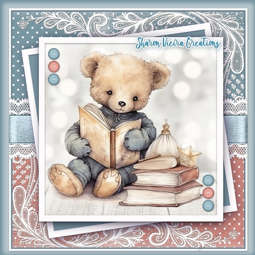 Bamboo Converter Gown (Story Book Bear Print)