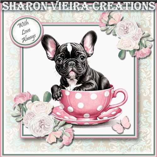 Pup in a cup - CUP1284392_2357 | Craftsuprint