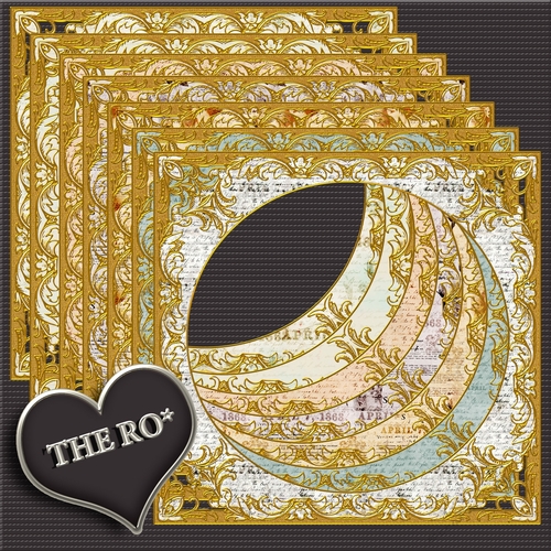 Enchanted Script Frames CUP828659_2357 Craftsuprint