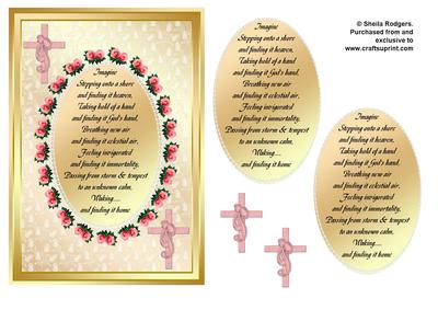 Sympathy Card with Poem - Female - CUP391492_66 | Craftsuprint
