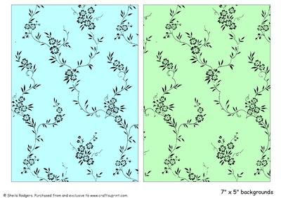 7x5 Backgrounds - Number 6 - CUP474117_66 | Craftsuprint