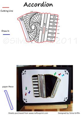Accordion - CUP26483_262 | Craftsuprint