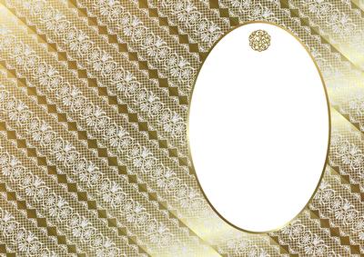 white lace and gold gele