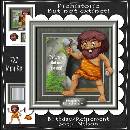 Retired Not Extinct Prehistoric But Not Extinct Birthday/Retirement - CUP1108373_2123 ...
