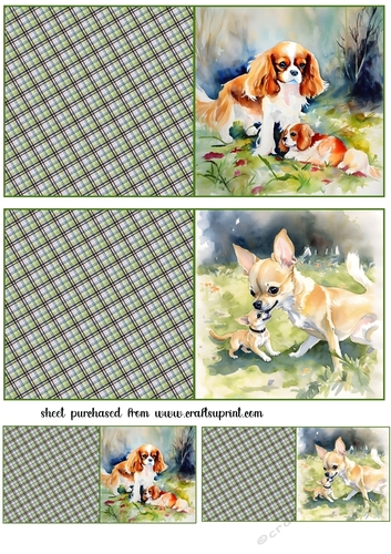 2 Square dog notelets 3 - CUP1220331_659 | Craftsuprint