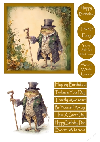 Mr Toad - CUP1248191_81178 | Craftsuprint