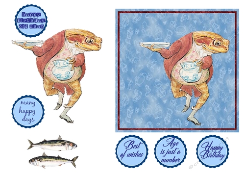 Jeremy Fisher Birthday - CUP905784_81178 | Craftsuprint