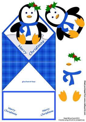 Christmas Penguin - CUP119883_30 | Craftsuprint