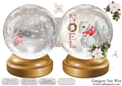 LPG Greetings Embossed Foil Christmas Cards, Evergreen Tree And Snow Covered Cabin Box Of 14 Christmas Cards