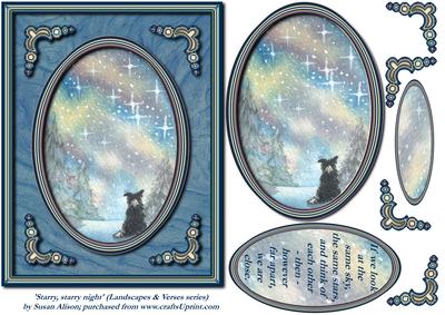 Starry, Starry Night - Landscapes & Verses Series - CUP305098_1030