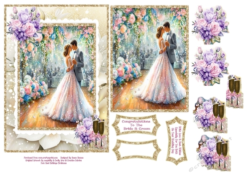 First Dance Graphics The First Dance - 5x7 - CUP1293576_846 | Craftsuprint