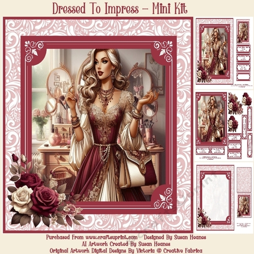 Dressed To Impress - Mini Kit - CUP1342425_846 | Craftsuprint